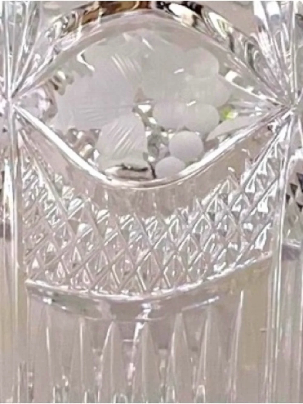 American Brilliant Period  Cut Glass Crystal Decanter -